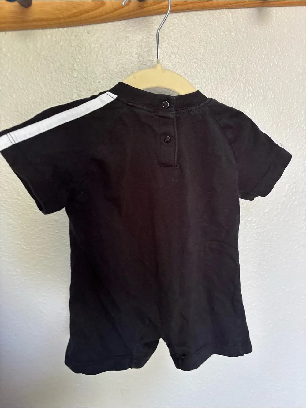 Adidas Black & White baby Logo romper